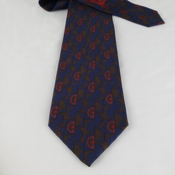 Gucci Blue Silk Mens Tie 3.5"x57" - Picture 1 of 6